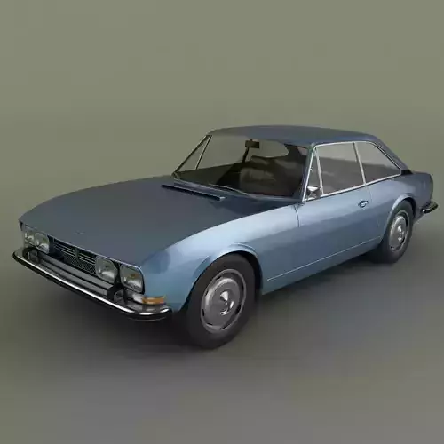 Peugeot 504 Coupe 3D model