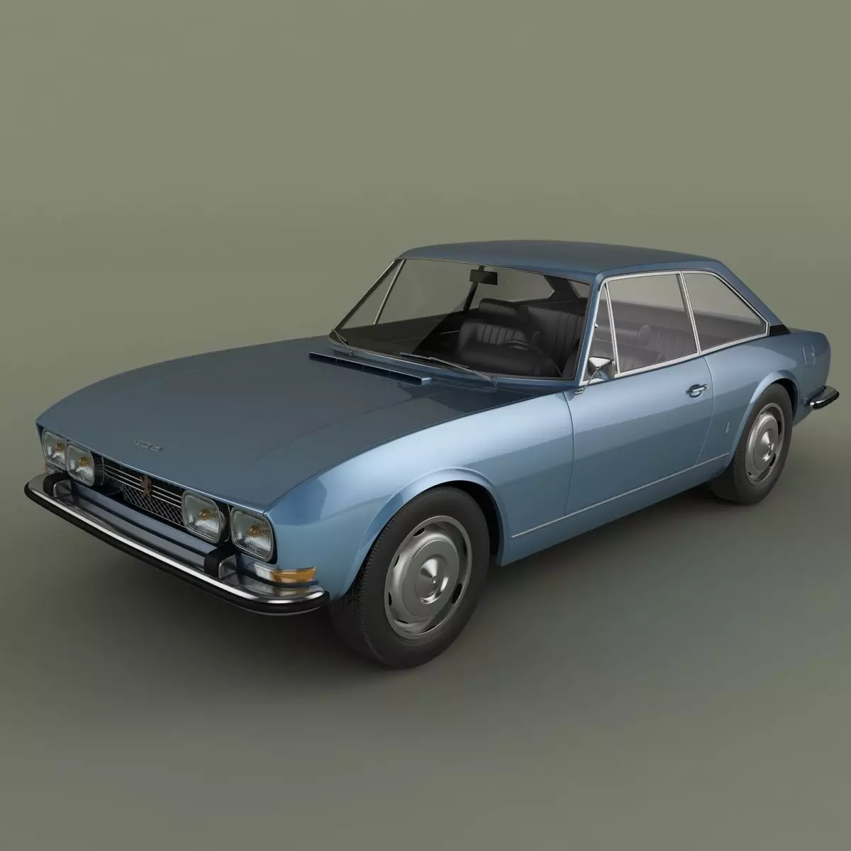 Peugeot 504 Coupe 3D model_0