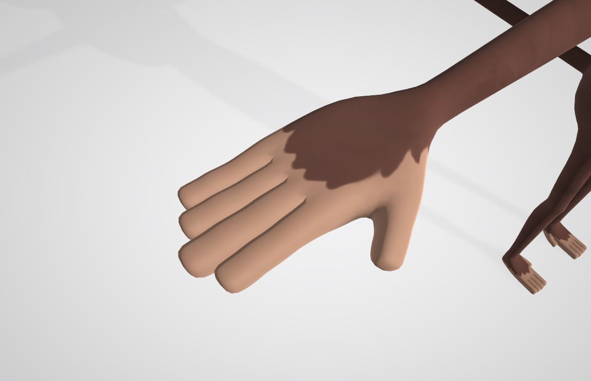 Cartoon monkey 3D model_12