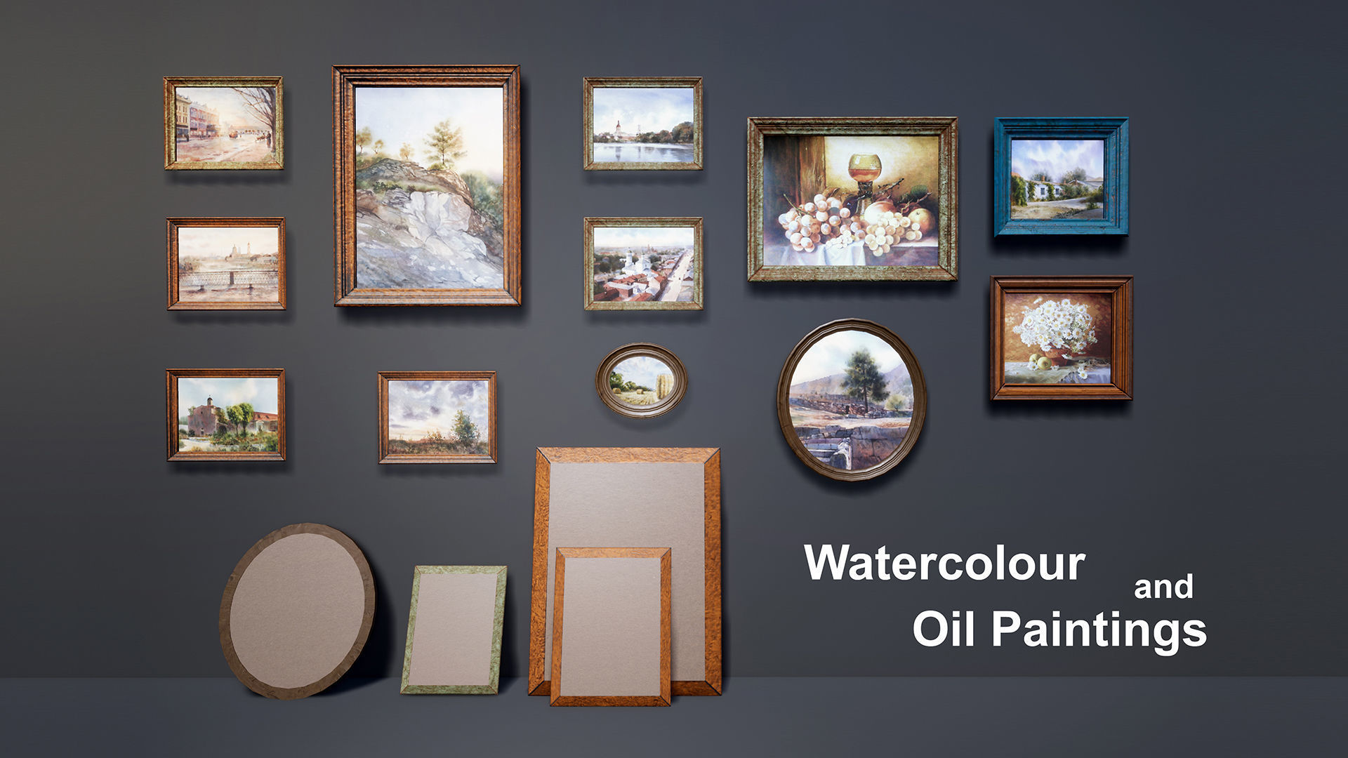 UE4 Pipe Smoking Set Low-poly 3D model_10