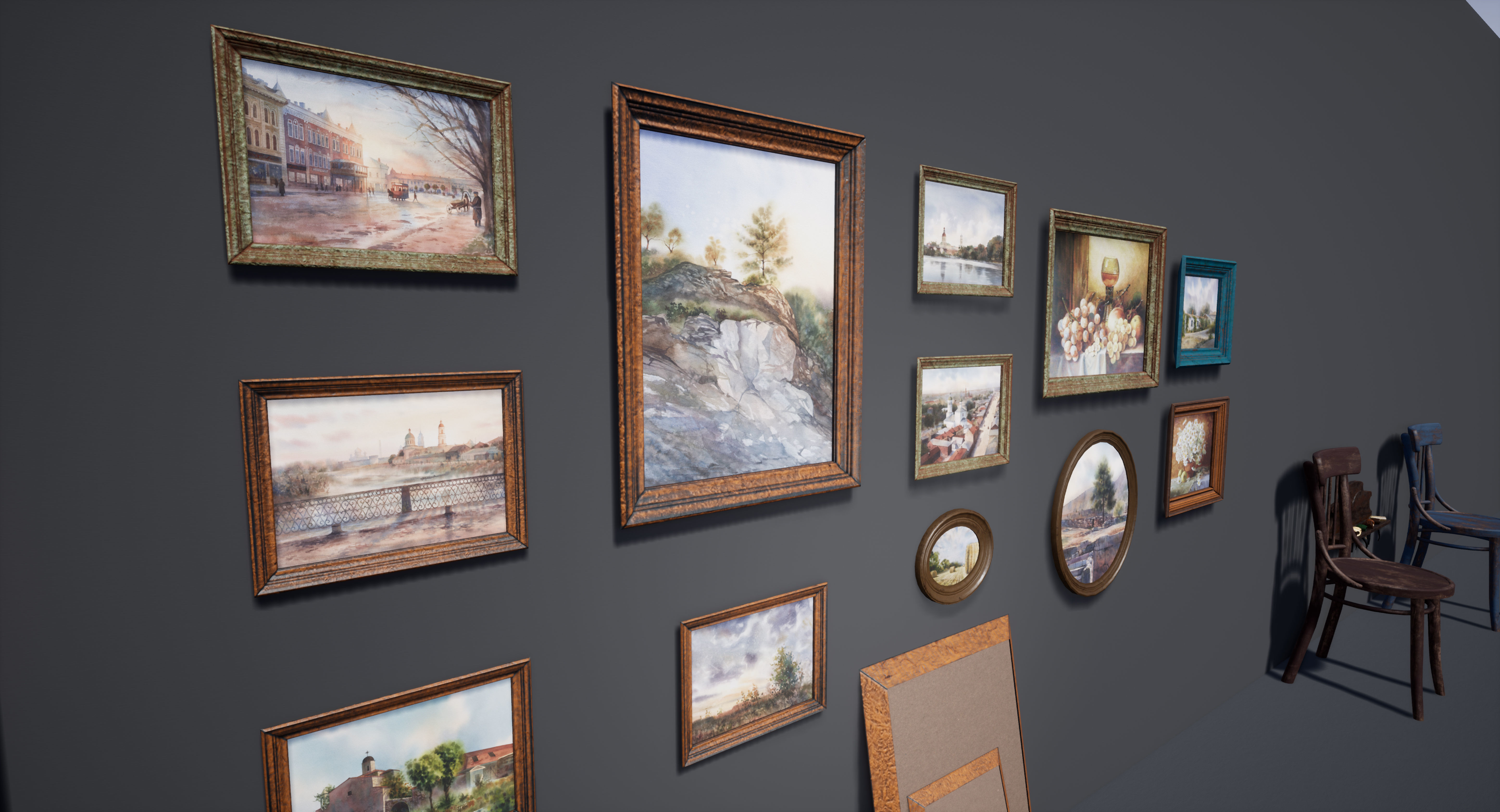 UE4 Pipe Smoking Set Low-poly 3D model_12