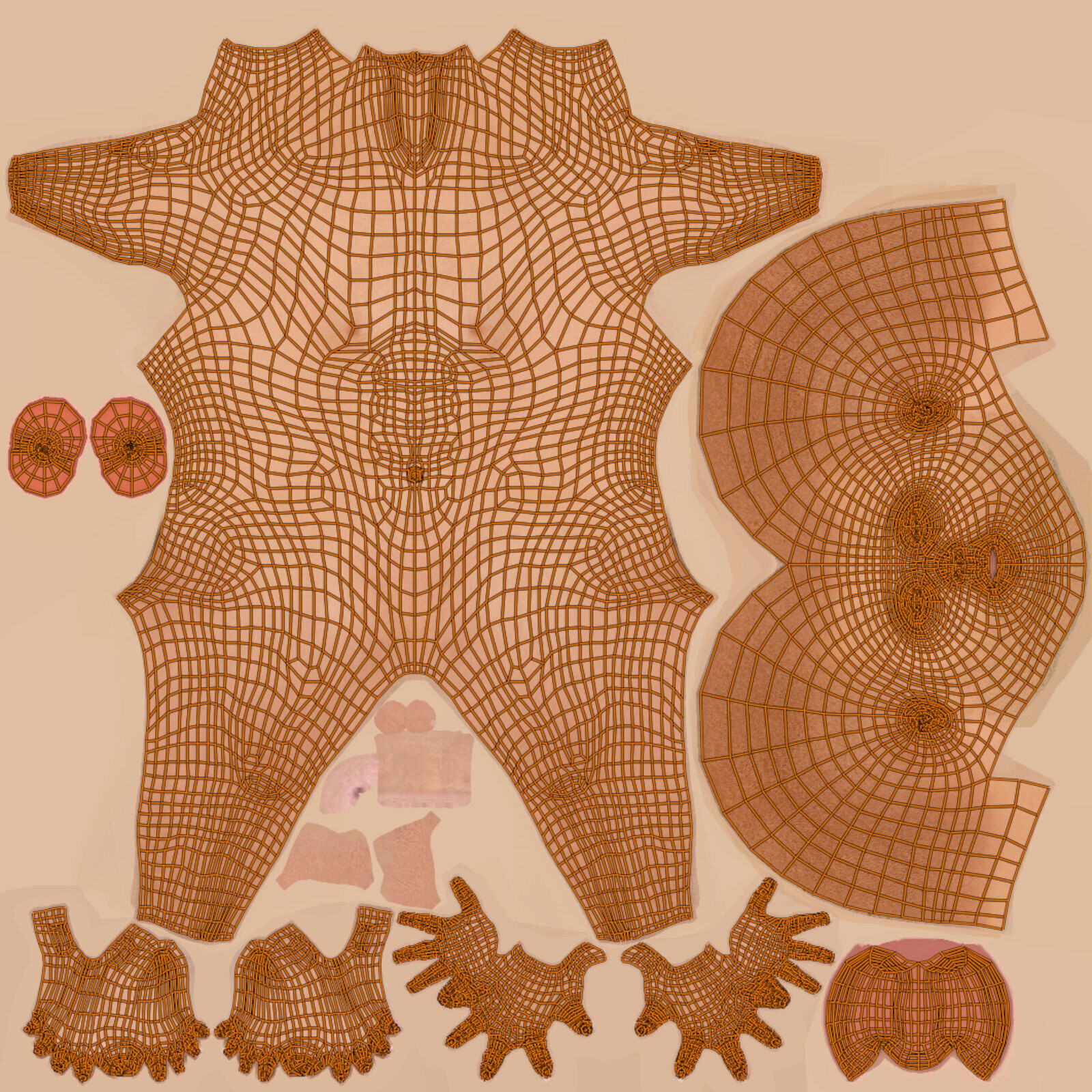 Asian Man With Casual Clothes -- Rigged Low-poly 3D model_13