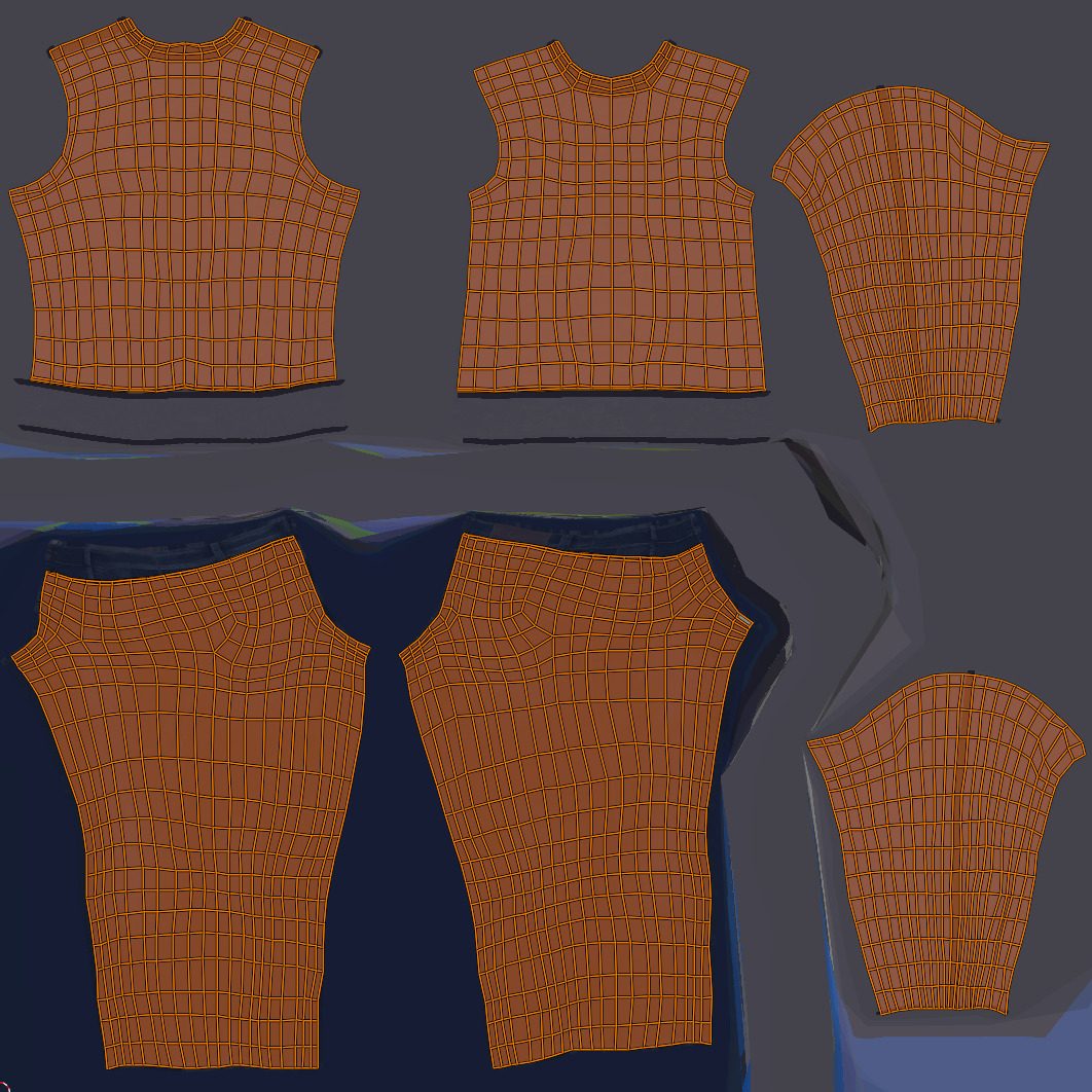 Asian Man With Casual Clothes -- Rigged Low-poly 3D model_14