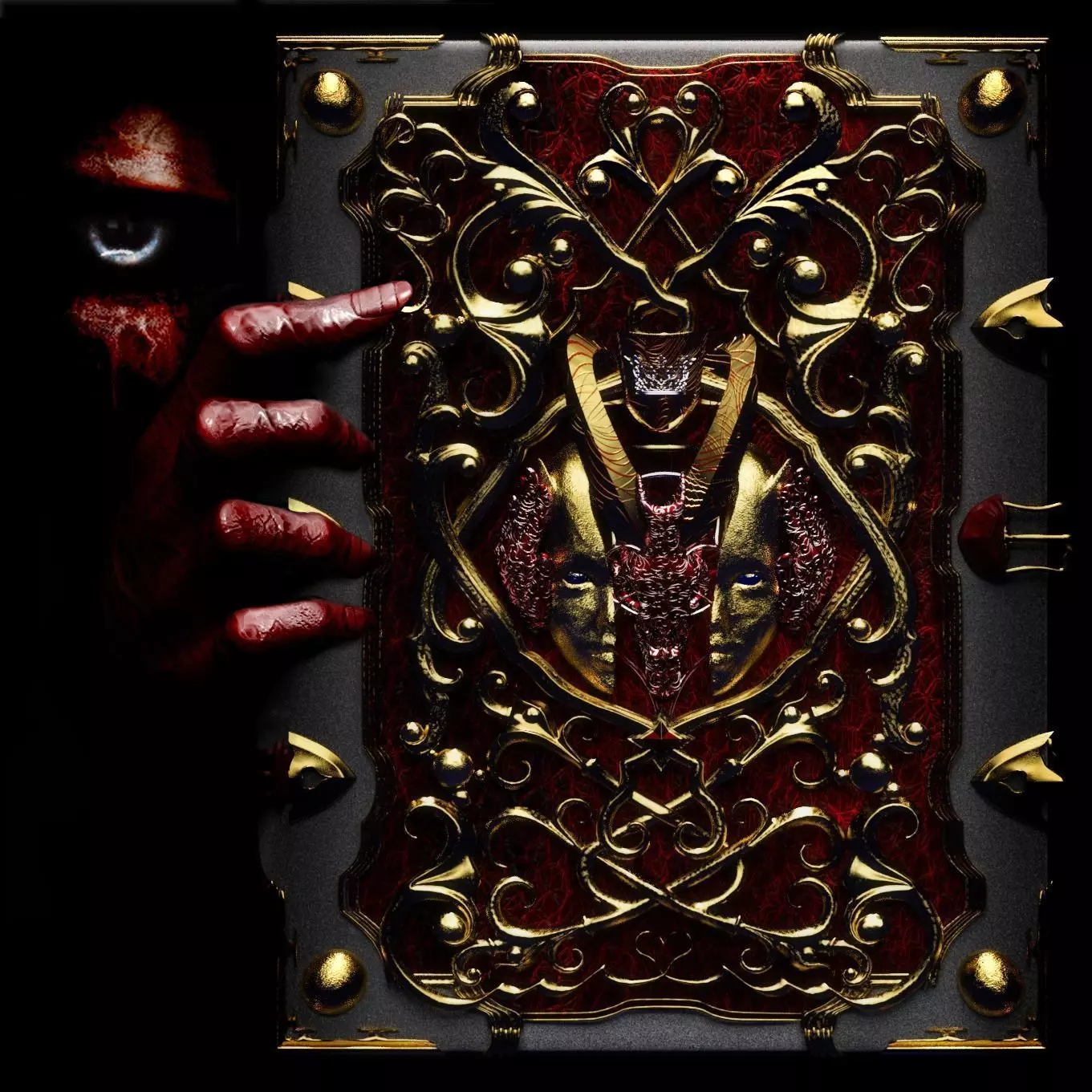 Jewel book 3D model_0