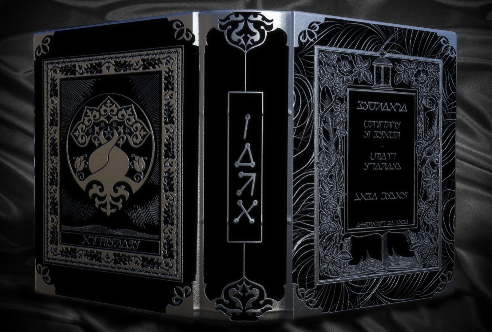 Jewel book 3D model_7