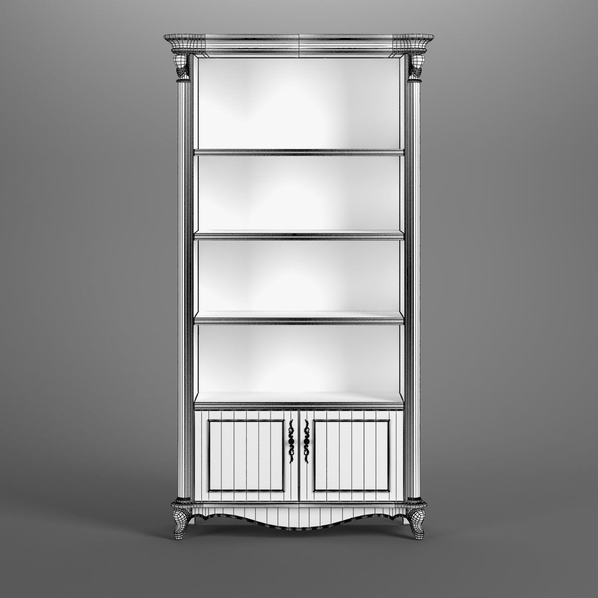 2619400 230-1 Carpenter Bookshelf 3D model_4