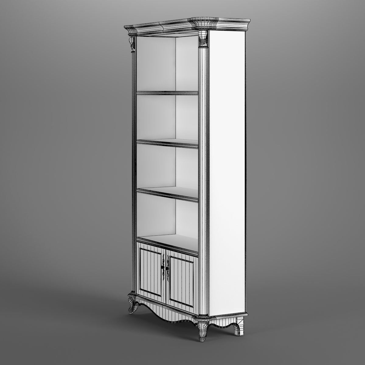 2619400 230-1 Carpenter Bookshelf 3D model_6