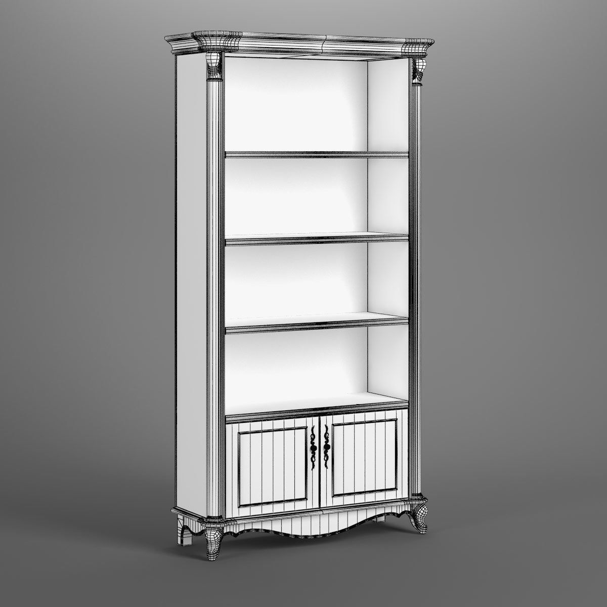 2619400 230-1 Carpenter Bookshelf 3D model_5