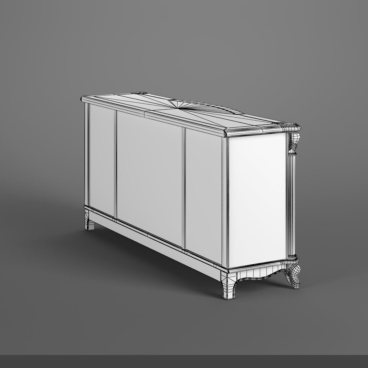 2610100 230-1 Carpenter Buffet 3D model_7