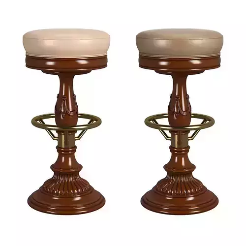 230-1 Carpenter Bar stool 3D model