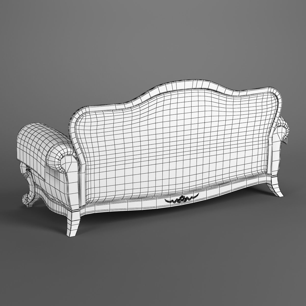 230-1 Carpenter Sofa C Sofa Bed 3 seats 3D model_2