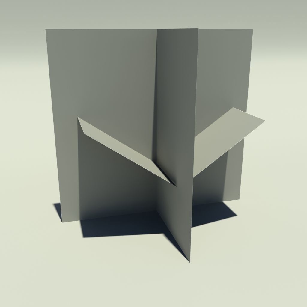 Tree oak with LOD Low-poly 3D model_14