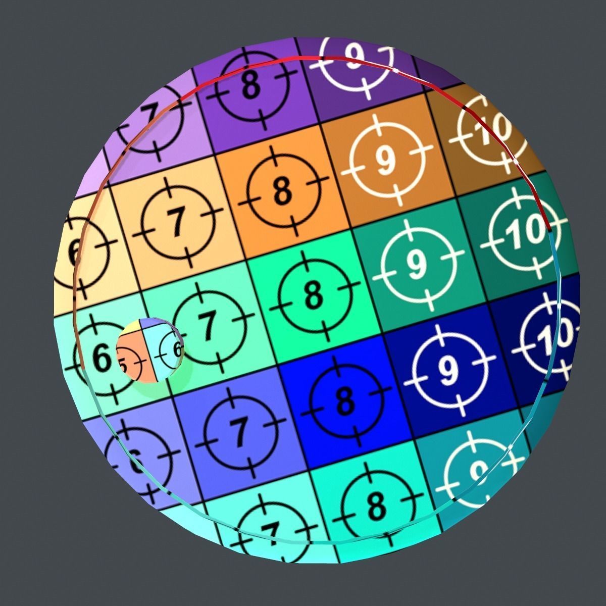 Rusty Barrel PBR Low-poly 3D model_10