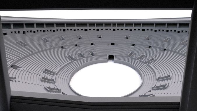 Roman Coliseum 3D model