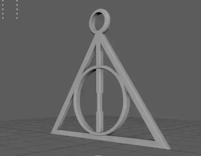 The Badge of Deathly Hallows from Harry Potter