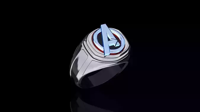 Avenger Ring 3D print model