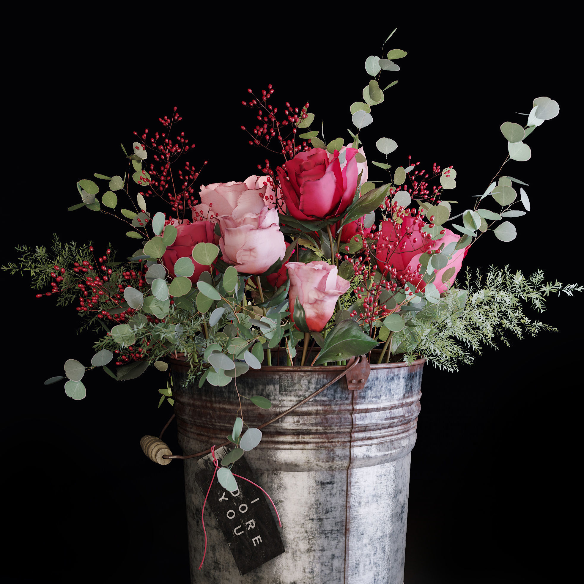 I ADORE YOU 3D model_2