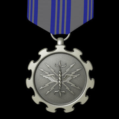 Air force Achievement Medal 3D model_2