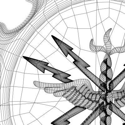 Air force Achievement Medal 3D model_3