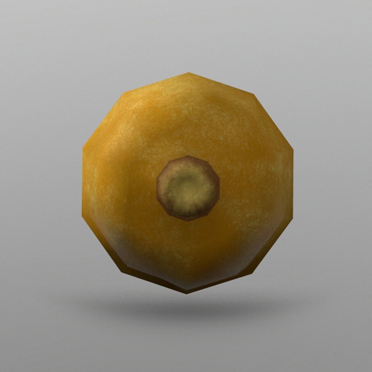 Kiwi Fruit Low-poly 3D model_2