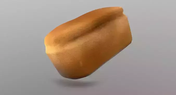 Bread Loaf Low-poly 3D model