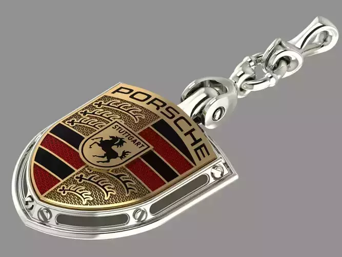 Keychain Porshe