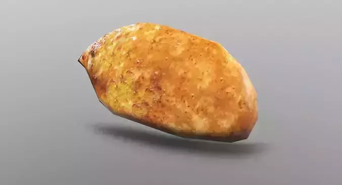 Chicken Breast Low-poly 3D model