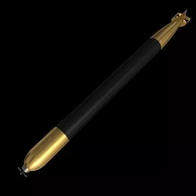 G7e T1 german WW2 Torpedo 3D model_0