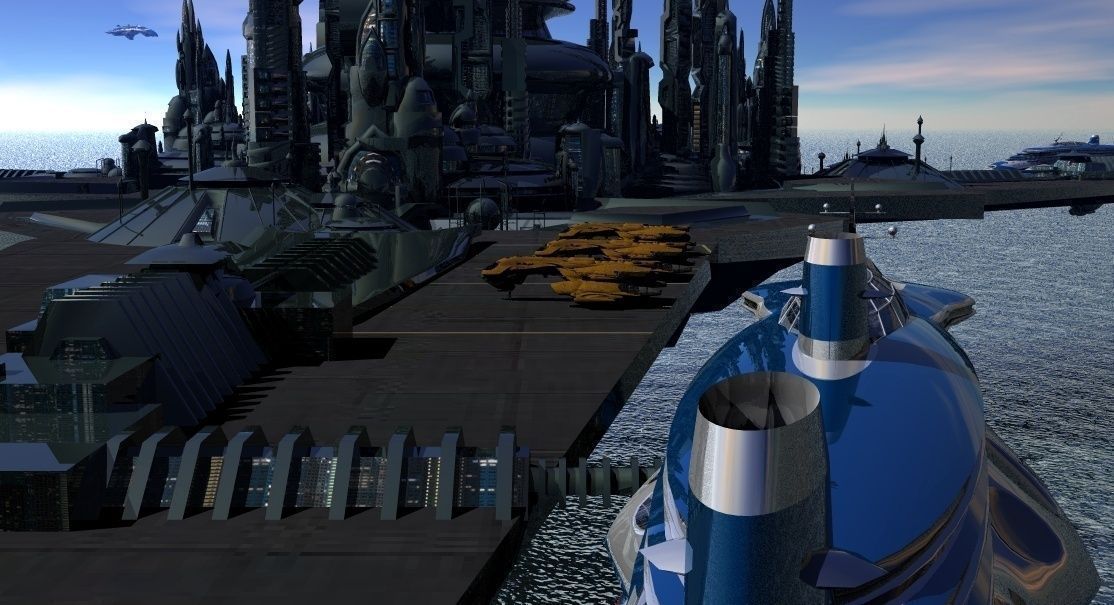 Heredion Star Colony 3D model_2