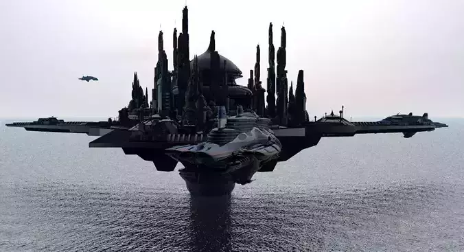 Heredion Star Colony 3D model
