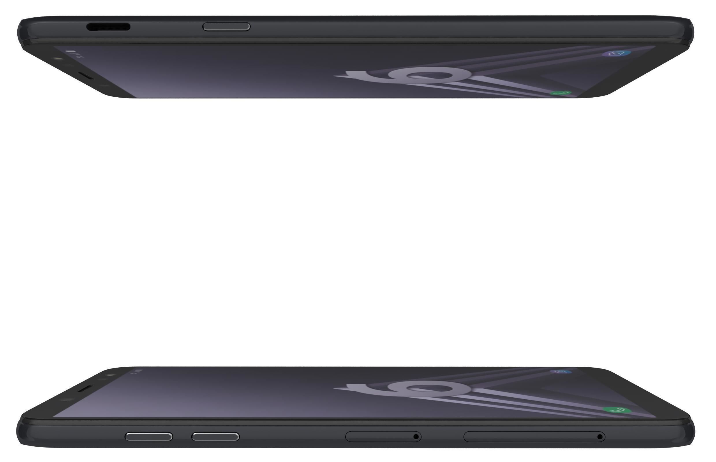 Samsung Galaxy A6 Black 3D model_2