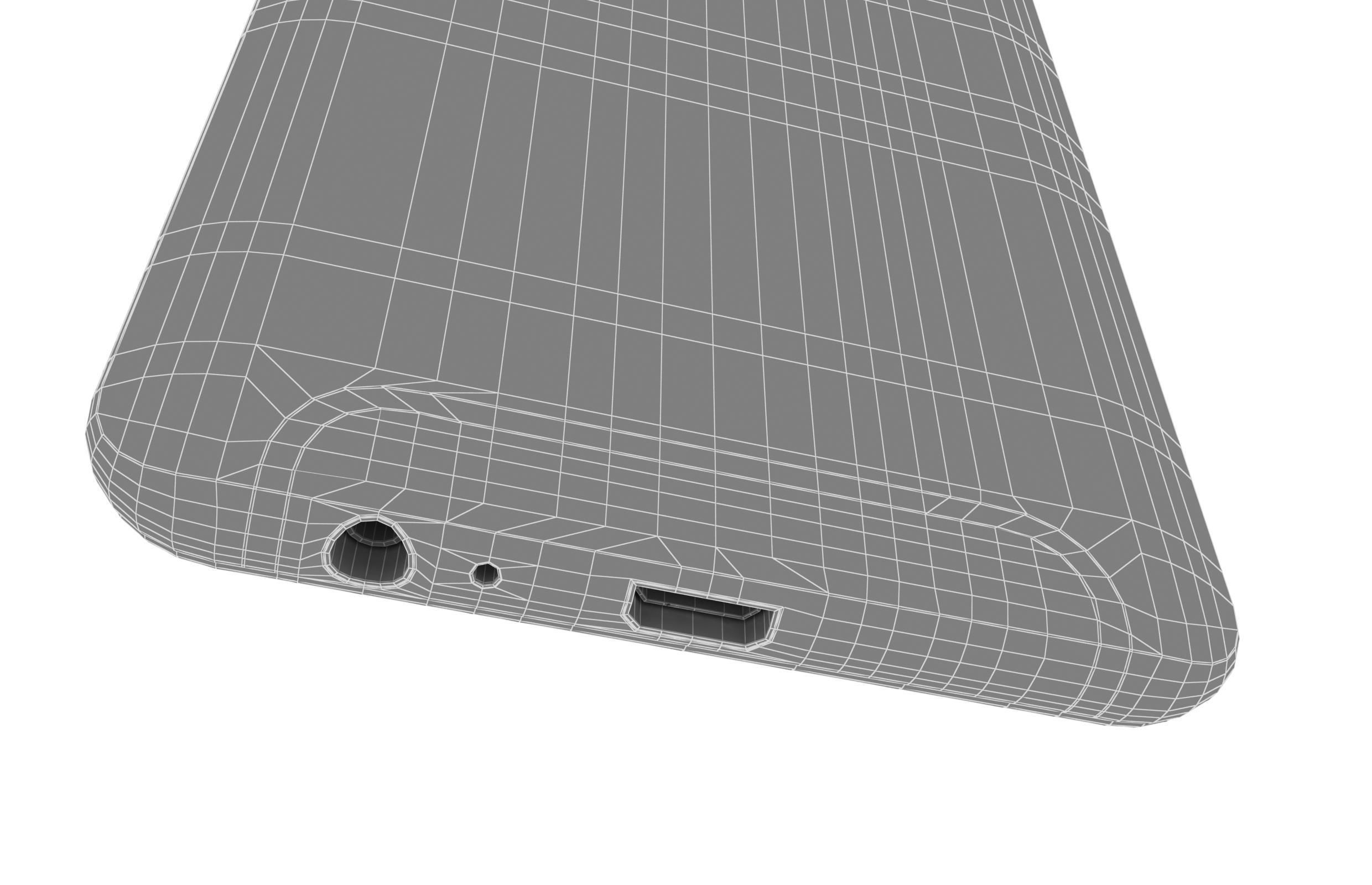 Samsung Galaxy A6 Blue 3D model_17