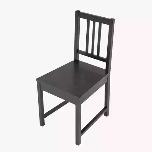 Stefan Chair PBR Low-poly 3D model