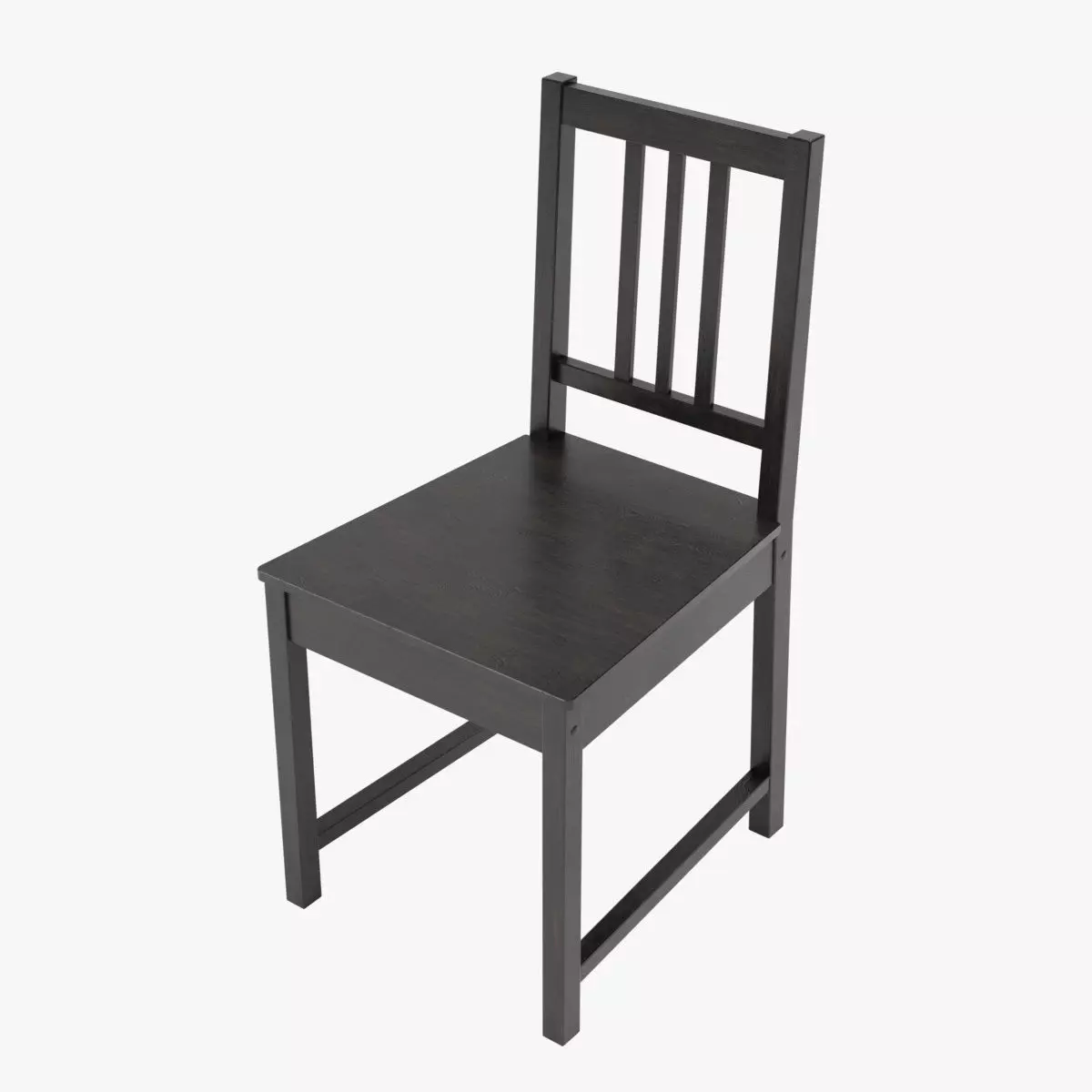 Stefan Chair PBR Low-poly 3D model_0