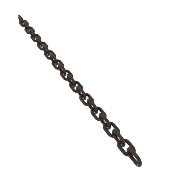 Simple Steel Chain model 3D model_8