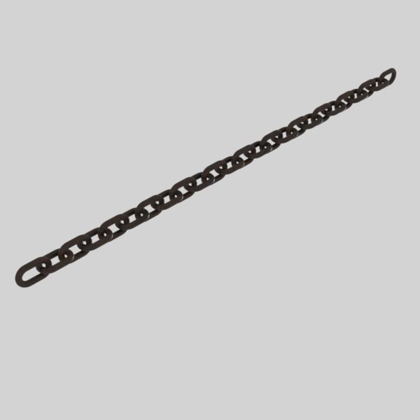Simple Steel Chain model 3D model_5