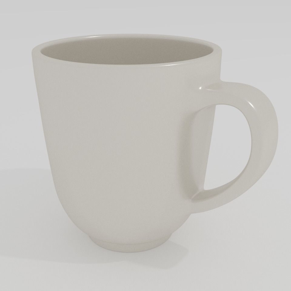Coffee Mug model 3D model_2