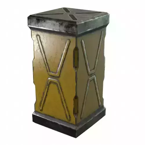 Scifi Industrial Crate