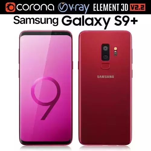 Samsung Galaxy S9 PLUS Burgundy Red 