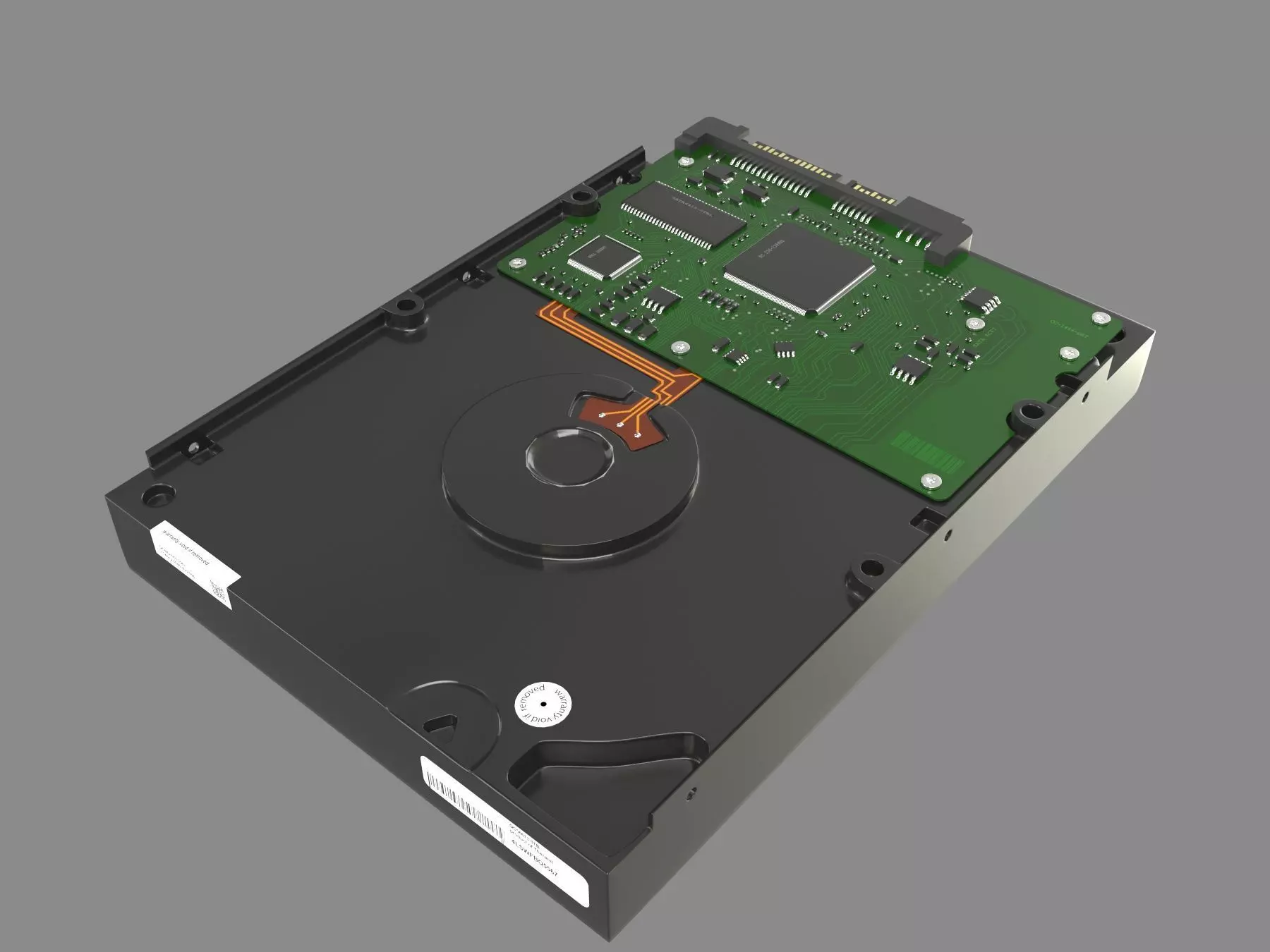 Hard Disk Serial ATA 3D model