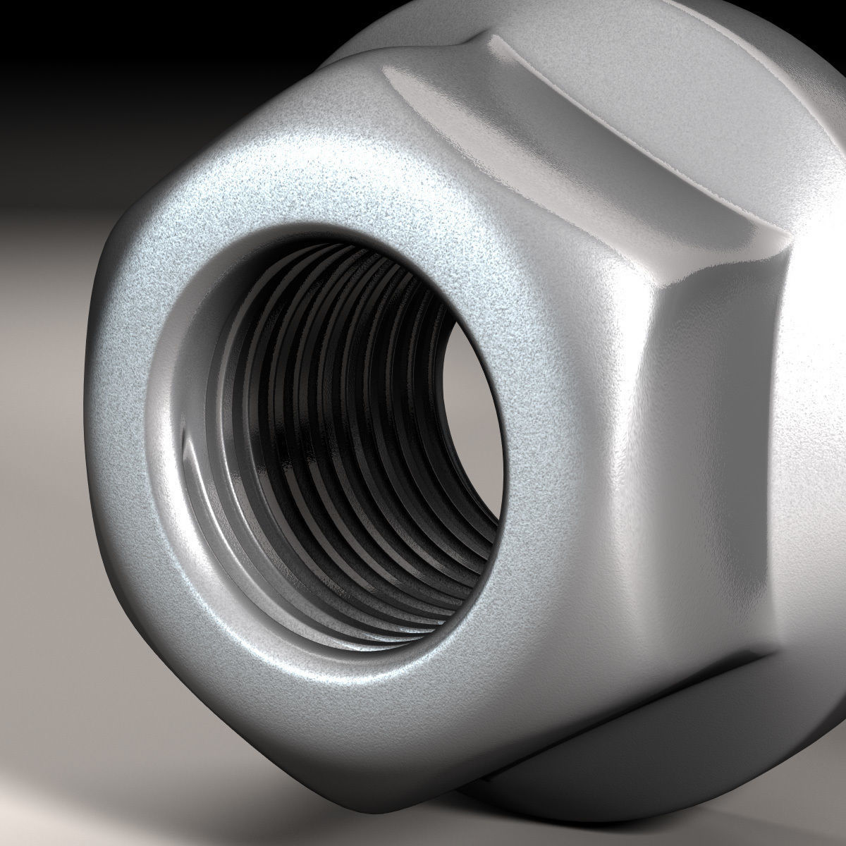 Nut and Bolt 3D model_5