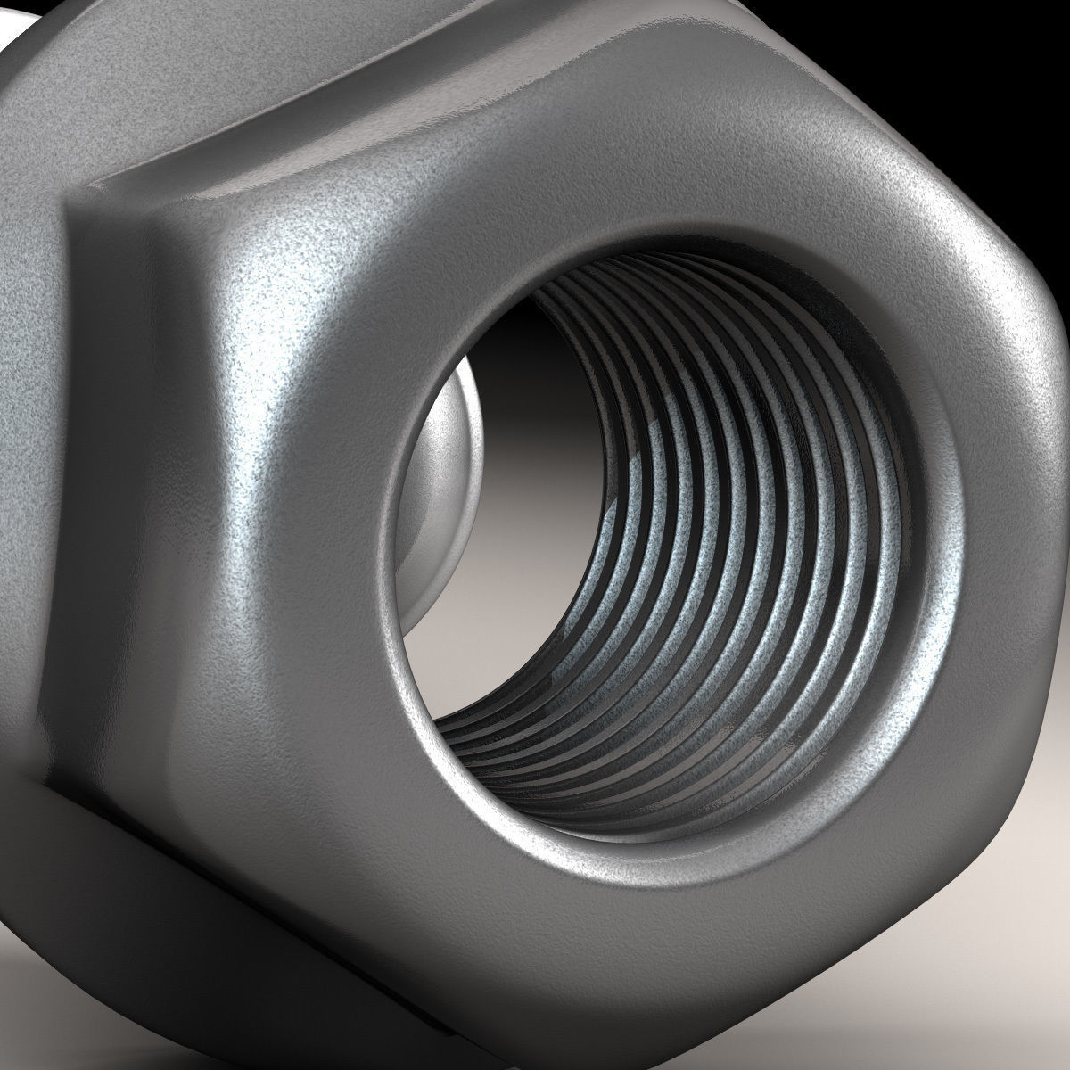 Nut and Bolt 3D model_7