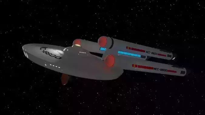 Martinez-Class Fast Destroyer 3D model