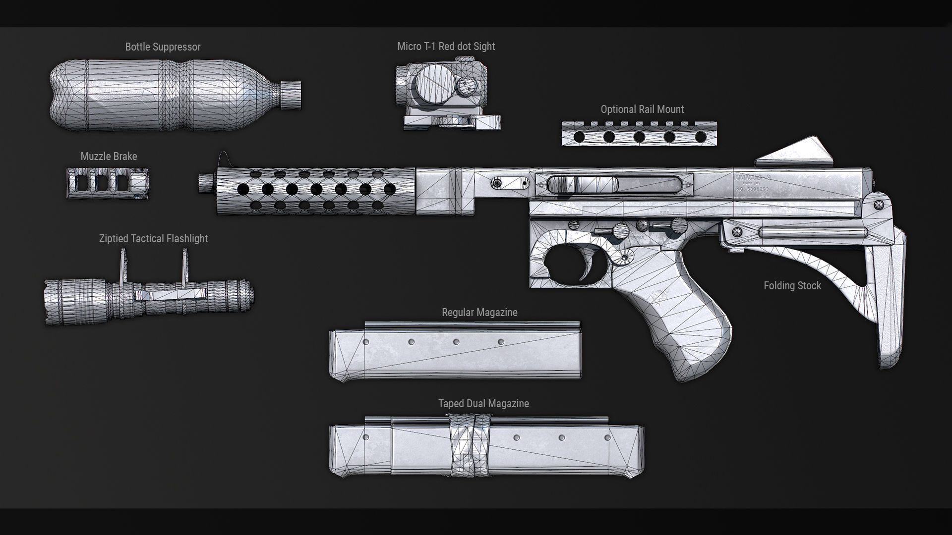 PBR Improvised Tomacuzi - 9 Low-poly 3D model_7