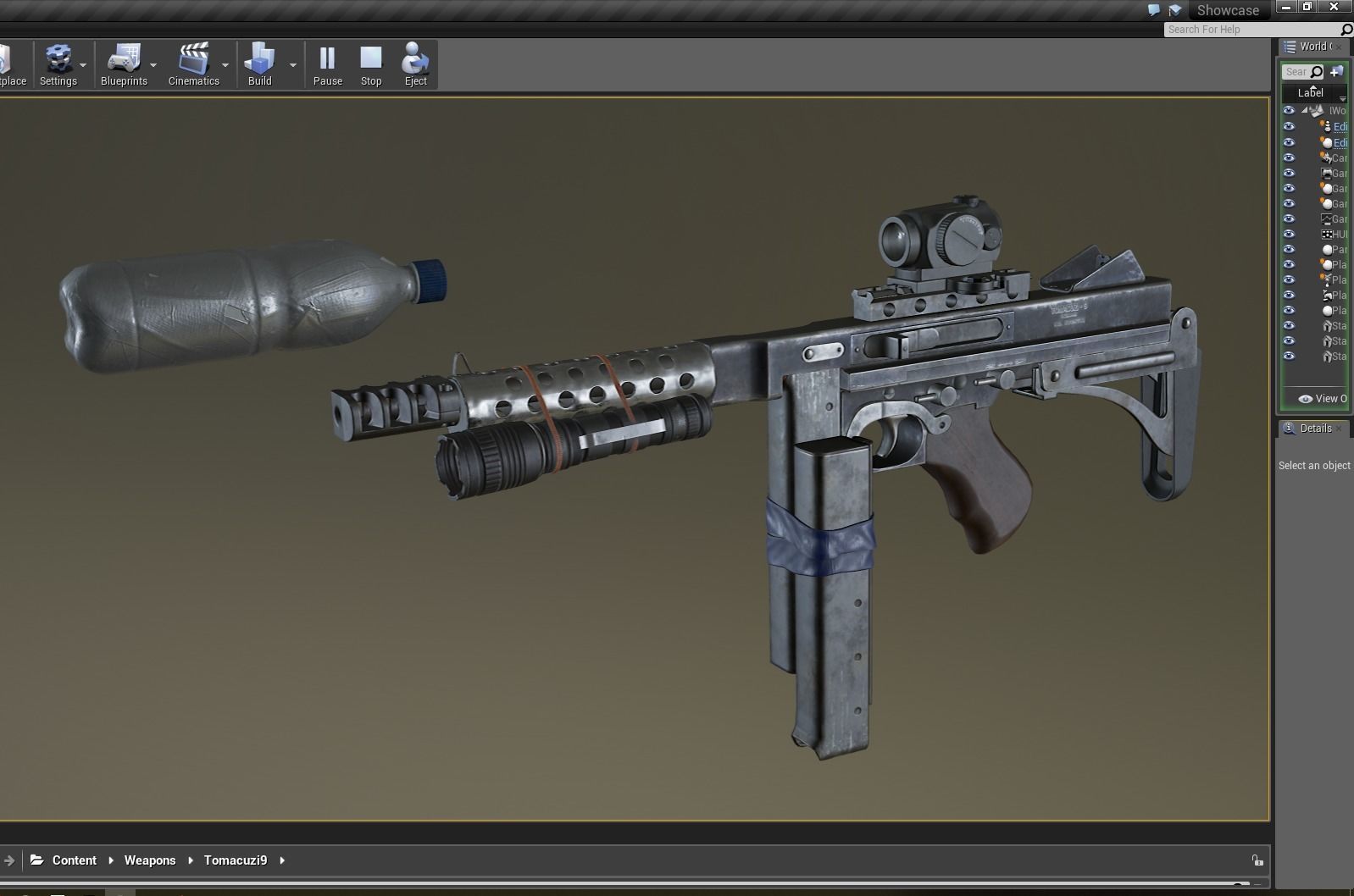 PBR Improvised Tomacuzi - 9 Low-poly 3D model_6