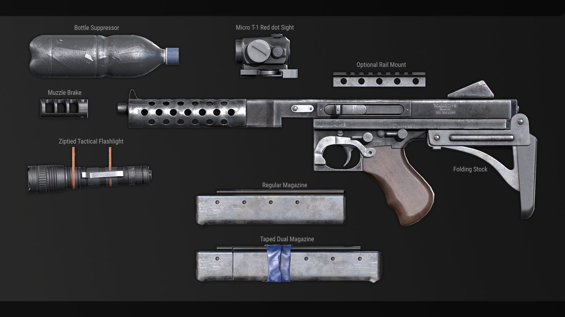 PBR Improvised Tomacuzi - 9 Low-poly 3D model_1