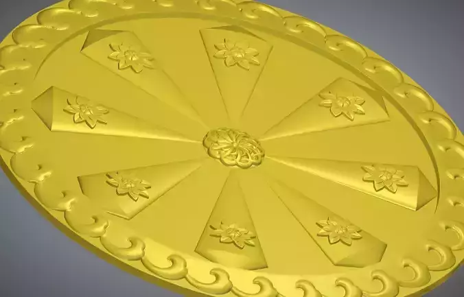 Decorative Circle Free 3D print model