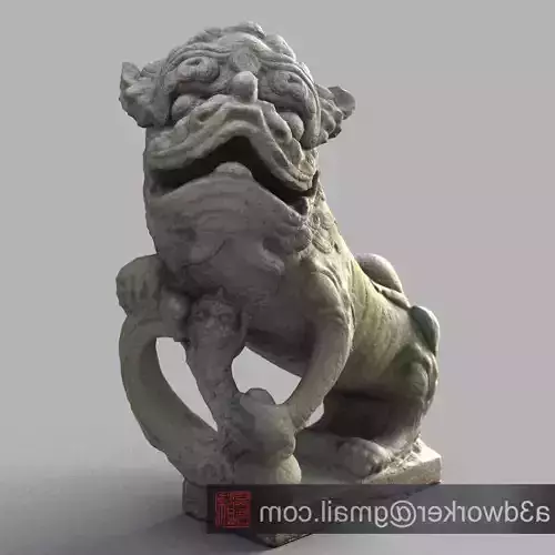 Lion-Statue-010F lion statue