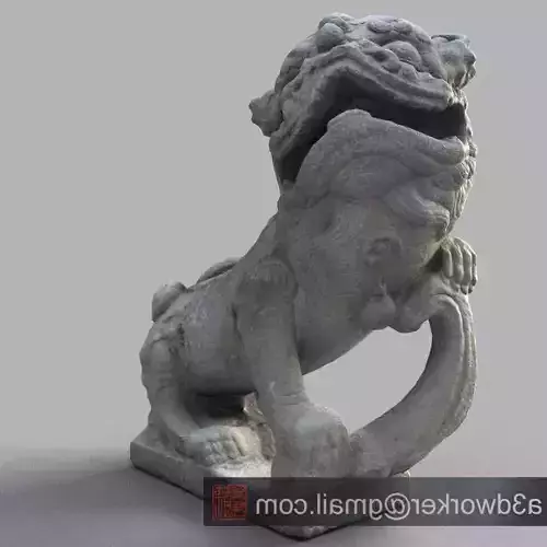 Lion-statue-010M chinese lion statue