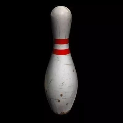 Bowling pin 3D model